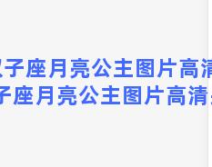 双子座月亮公主图片高清？双子座月亮公主图片高清头像