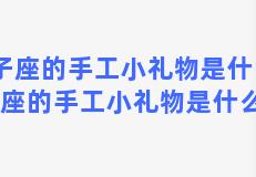 双子座的手工小礼物是什么，双子座的手工小礼物是什么意思