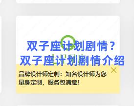 双子座计划剧情？双子座计划剧情介绍