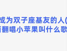 成为双子座基友的人(越南翻唱小苹果叫什么歌名)